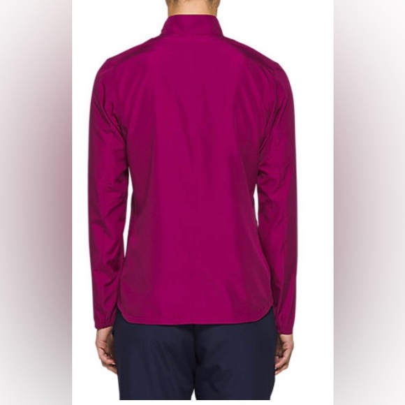 ASICS Men’s Size S/P Reflective Woven Purple Jacket - Picture 4 of 6